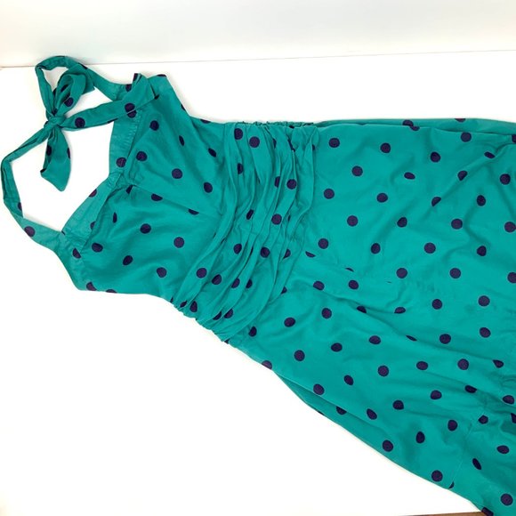 Marc Jacobs Polka Dot Halter Cotton Dress Size 4 - Picture 16 of 16